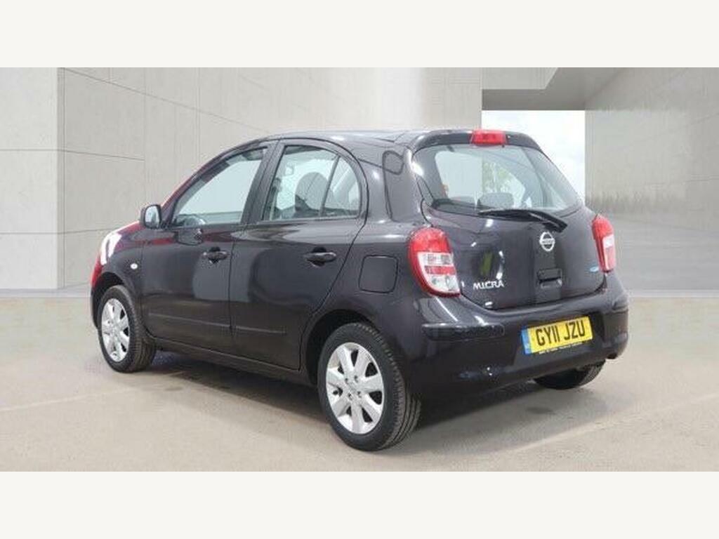 Nissan Micra 1.2 12V Acenta Cvt Euro 5 Black #3