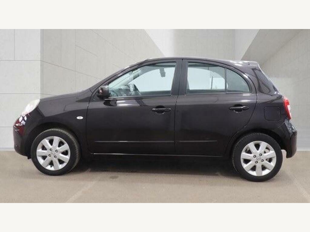 Nissan Micra 1.2 12V Acenta Cvt Euro 5 Black #6
