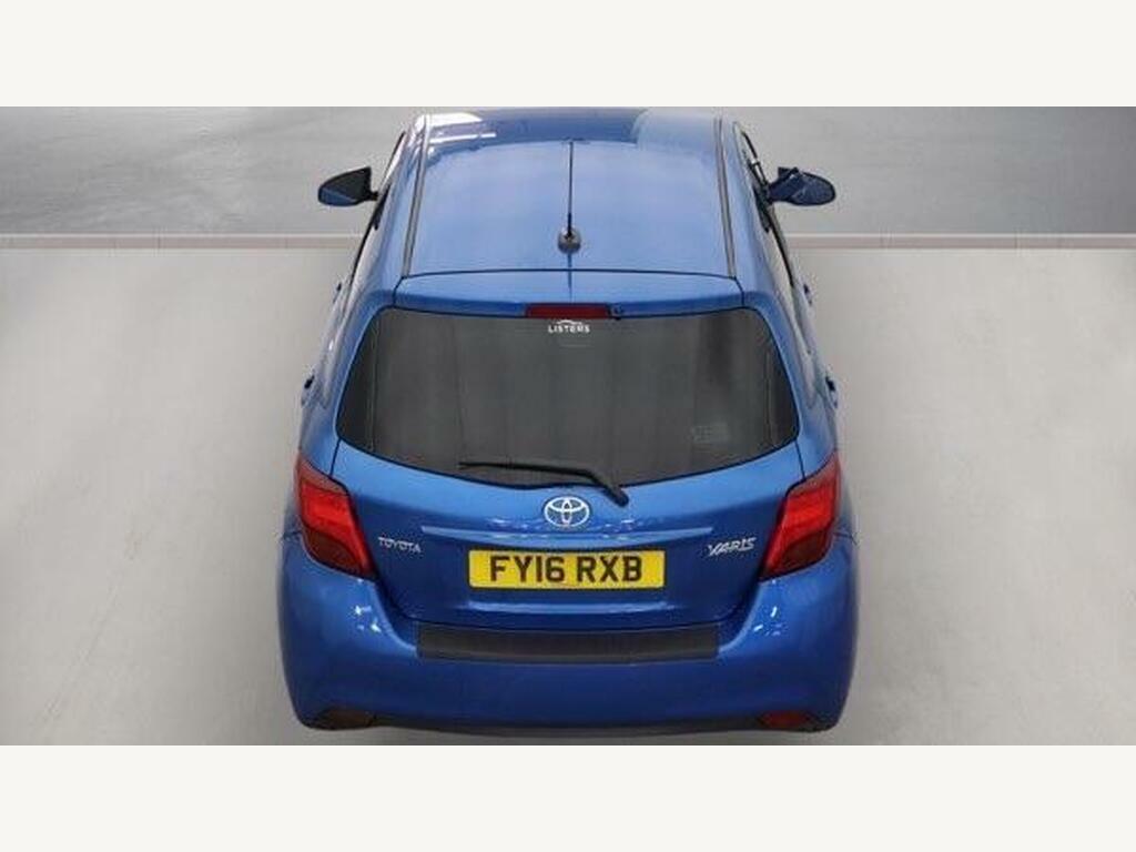 Toyota Yaris 1.5 Vvt-i Active M-drive S 73 Bhp From Pound2 White #8