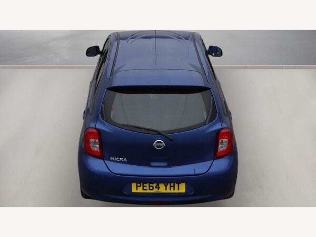 Nissan Micra 1.2 Acenta Cvt Euro 5 Blue #4