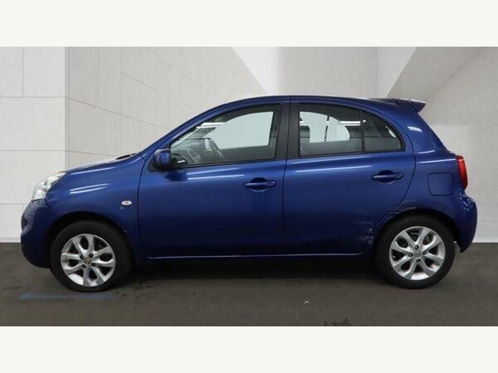Nissan Micra 1.2 Acenta Cvt Euro 5 Blue #2