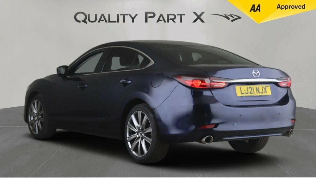 Mazda 6 Saloon LJ21NJX Blue #5