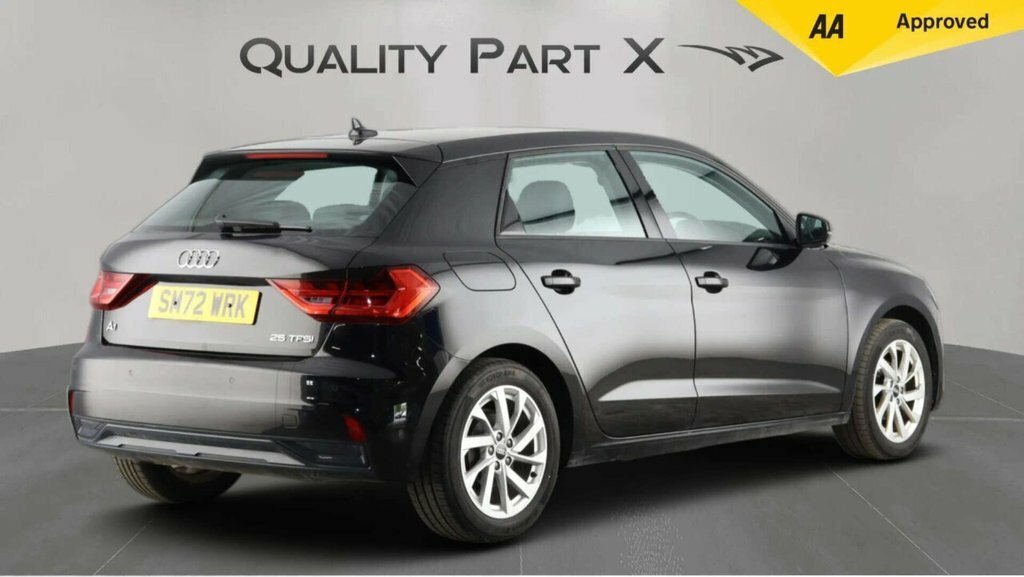 Audi A1 Hatchback SM72WRK Black #5
