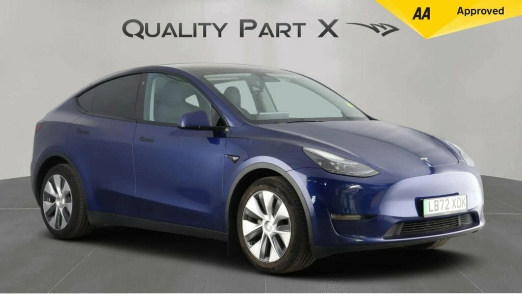 Tesla Model Y Suv Blue