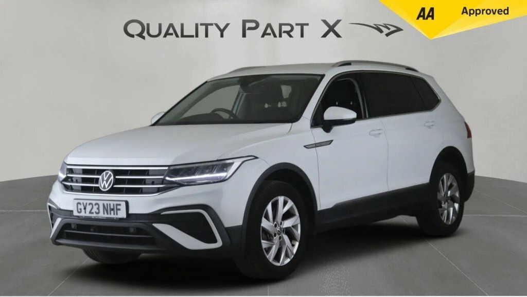 Volkswagen Tiguan Allspace Suv GY23NHF White #3