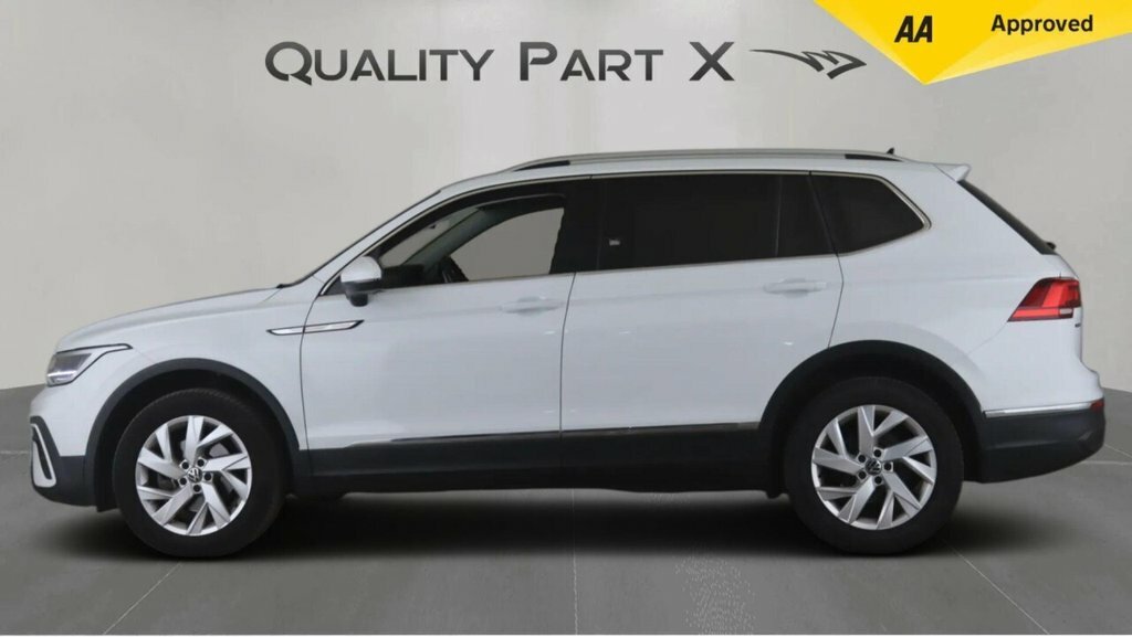 Volkswagen Tiguan Allspace Suv GY23NHF White #4