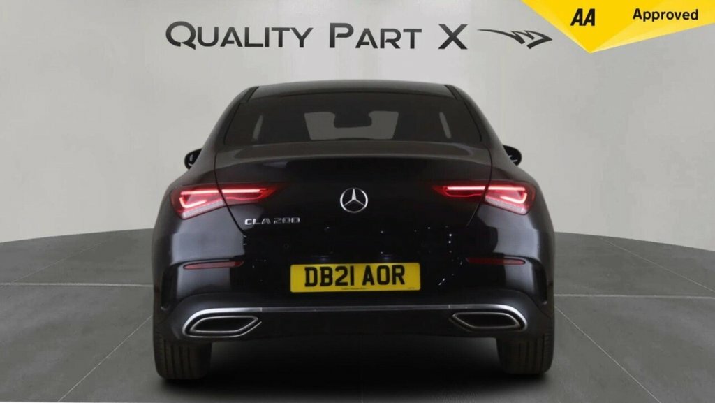 Mercedes-Benz CLA Class Saloon DB21AOR Black #6