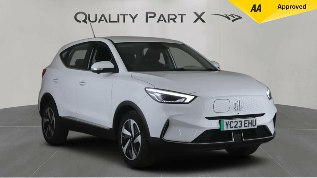 MG ZS Suv White