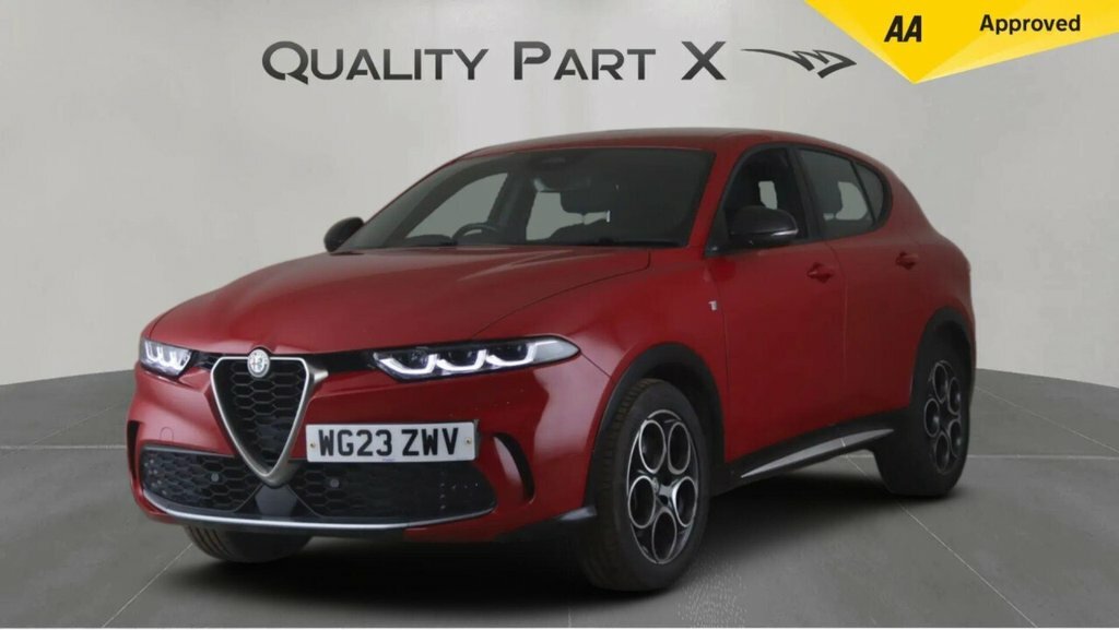 Alfa Romeo Tonale Suv Red #3