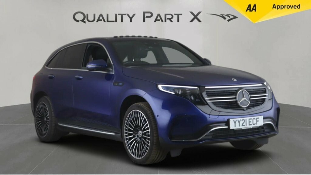 Mercedes-Benz EQC Suv Blue