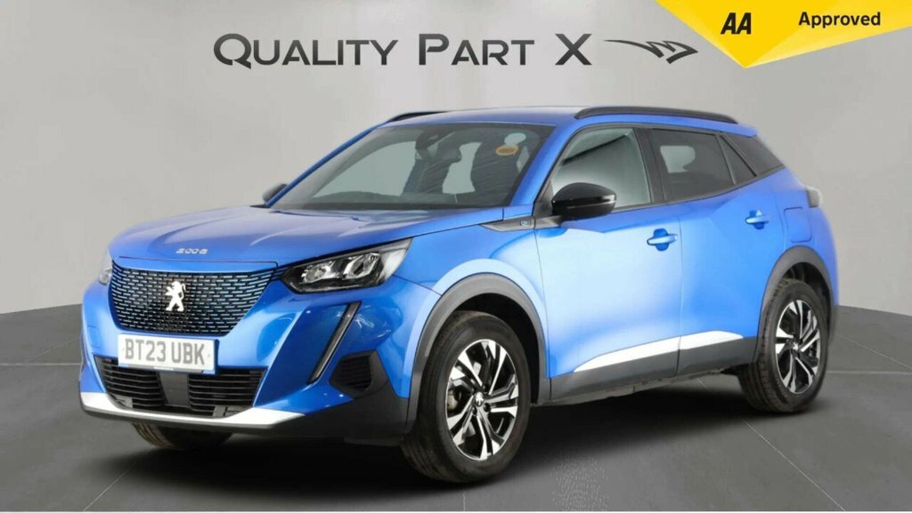 Peugeot e-2008 Suv Blue #3