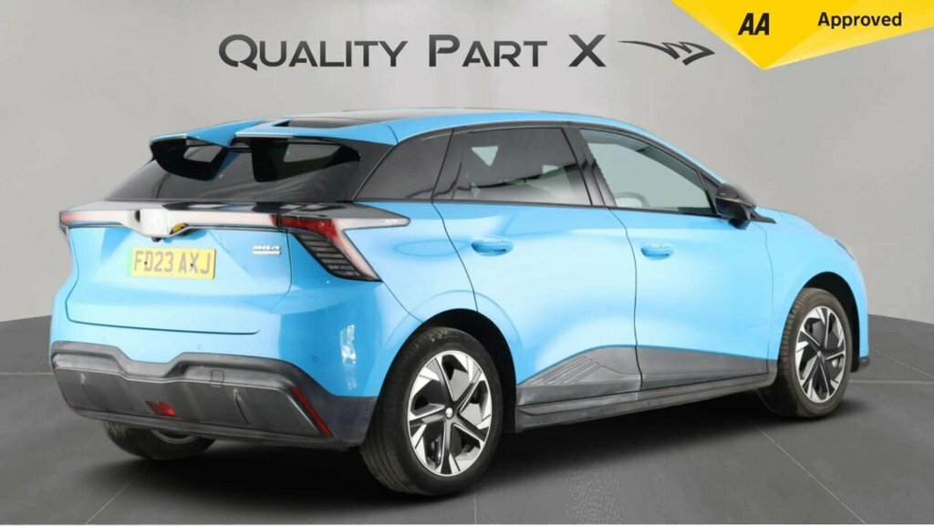 MG MG4 Hatchback Blue #5