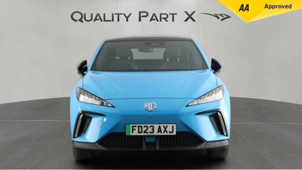 MG MG4 Hatchback Blue #2