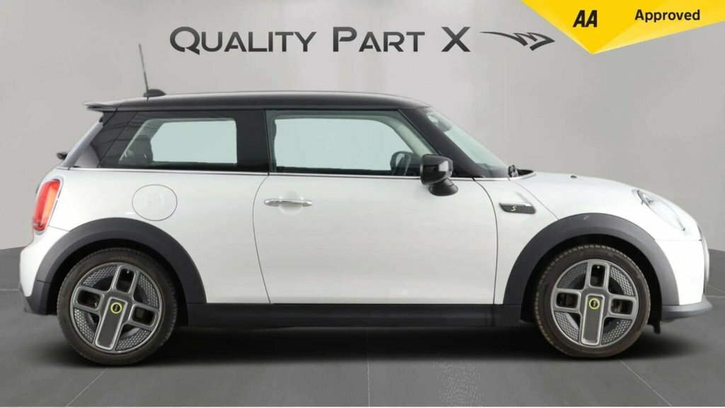 Mini Electric Hatchback Silver #4