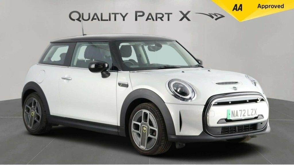 Mini Electric Hatchback Silver