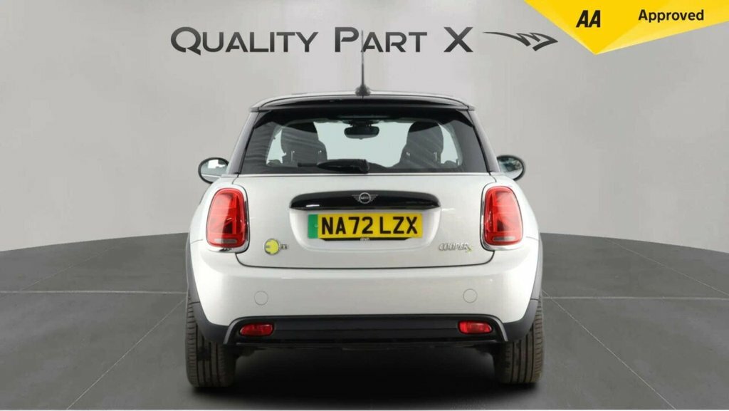 Mini Electric Hatchback Silver #6