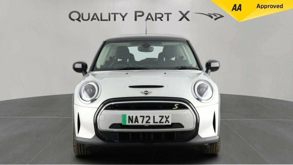 Mini Electric Hatchback Silver #2