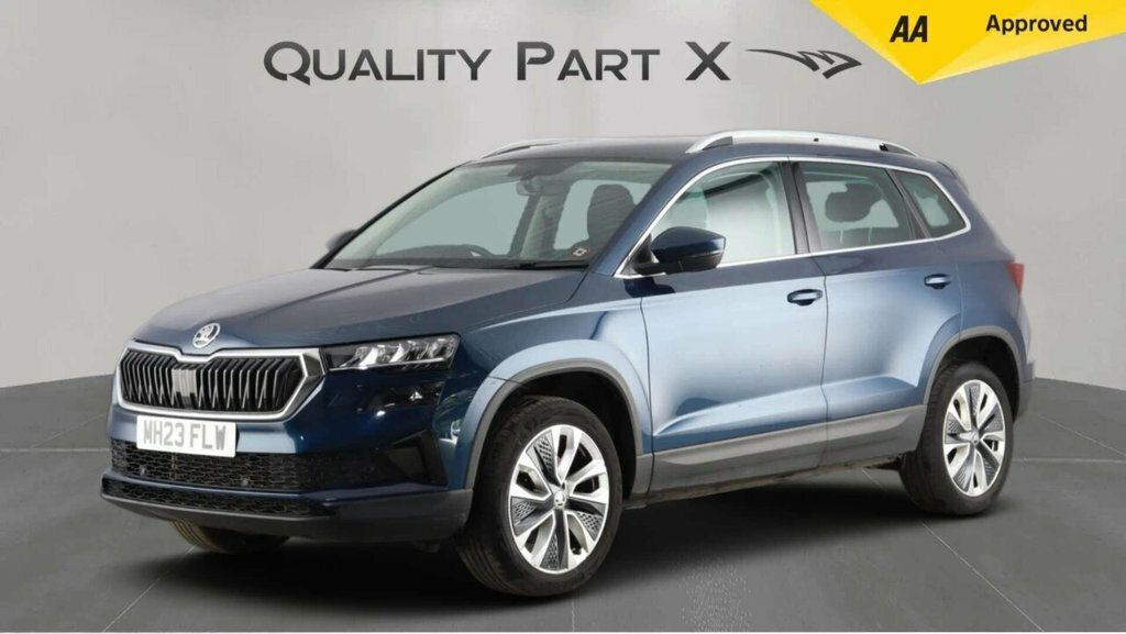 Skoda Karoq Suv Blue #3
