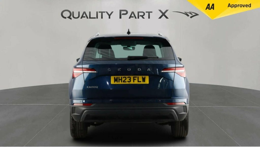 Skoda Karoq Suv Blue #6