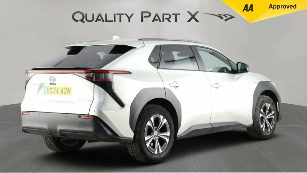 Toyota bZ4X Suv Silver #5