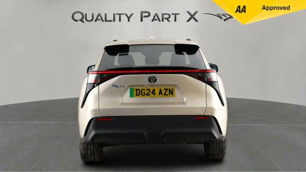 Toyota bZ4X Suv Silver #6