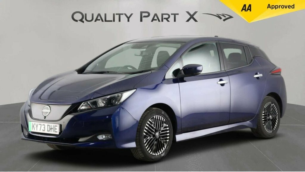 Nissan Leaf Hatchback KY73DHE Blue #3