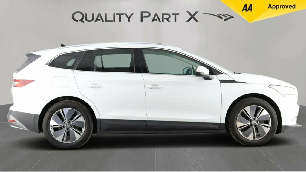 Skoda ENYAQ Suv White #4