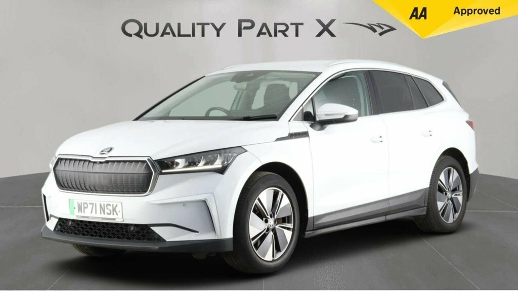 Skoda ENYAQ Suv White #3