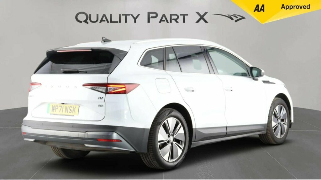 Skoda ENYAQ Suv White #5