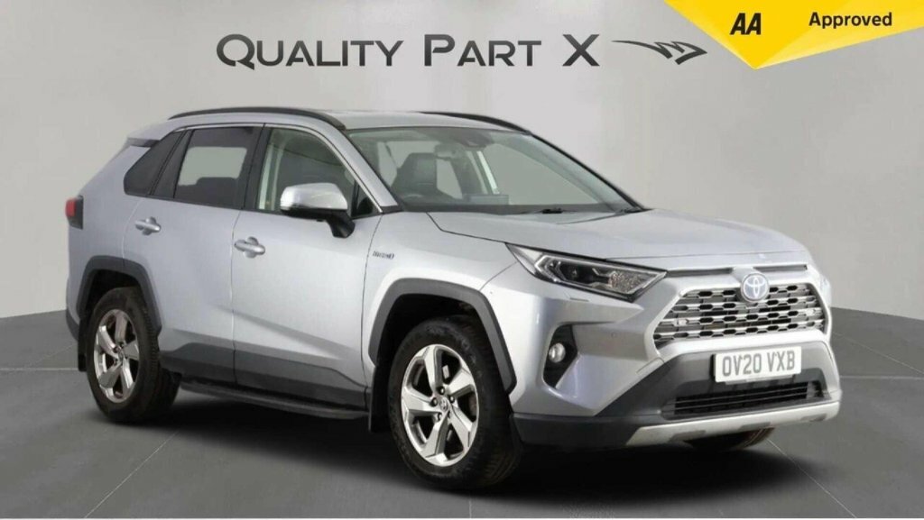 Toyota Rav 4 Suv Silver
