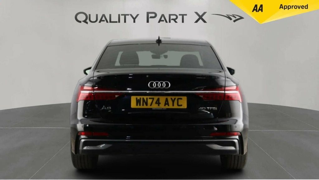 Audi A6 Saloon Saloon Black #6