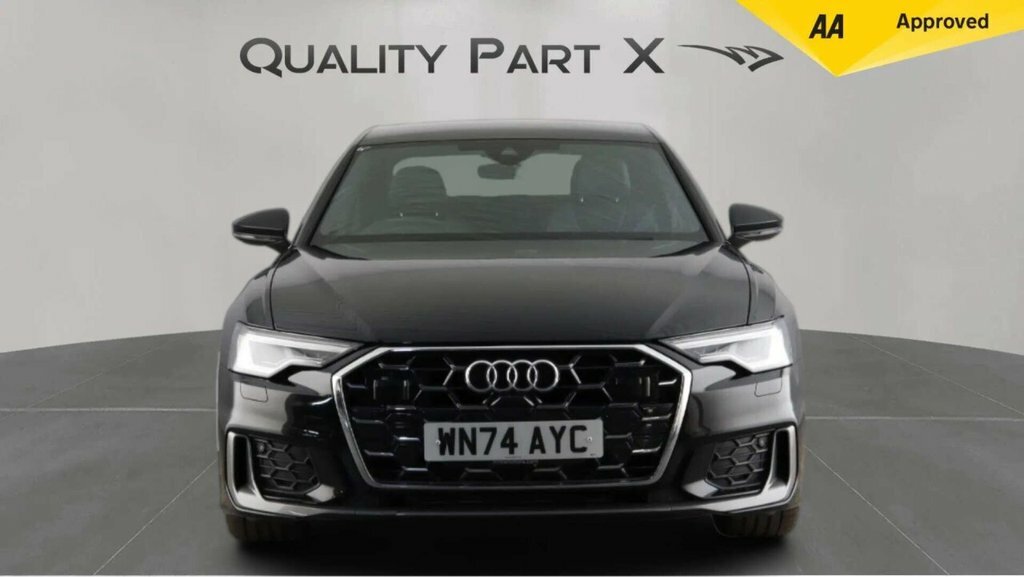Audi A6 Saloon Saloon Black #2