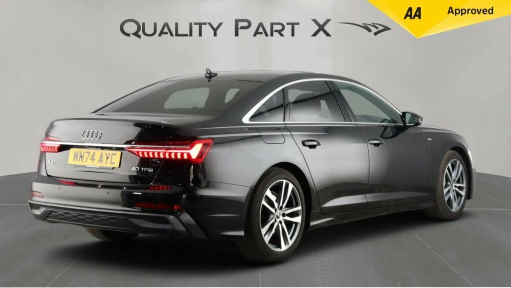 Audi A6 Saloon Saloon Black #5