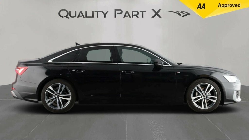 Audi A6 Saloon Saloon Black #4