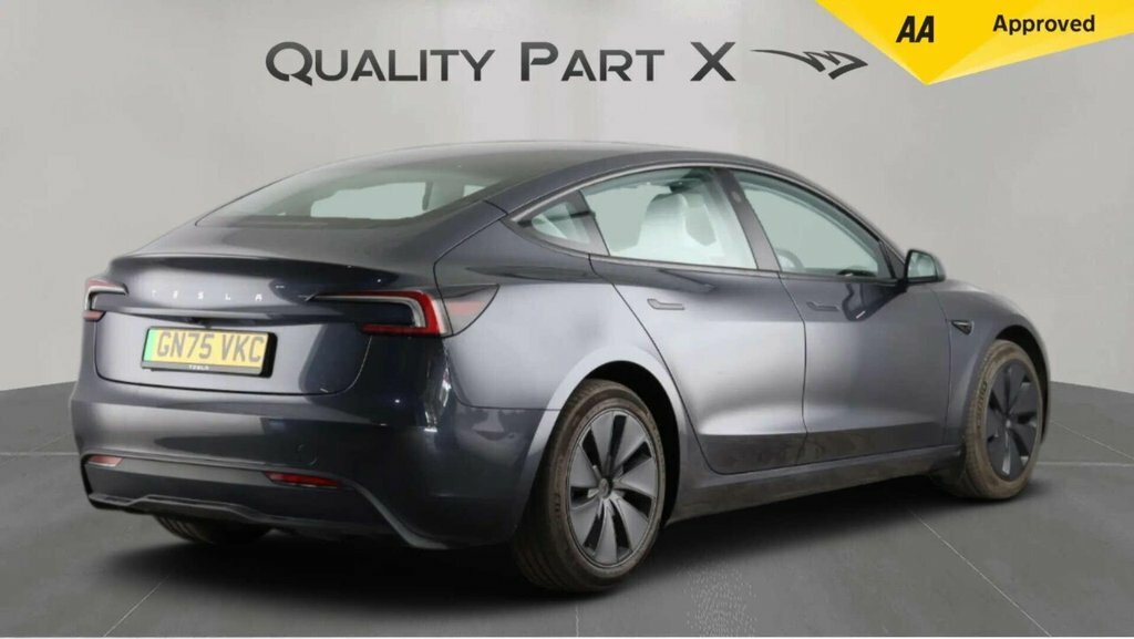 Tesla Model 3 Saloon GN75VKC Grey #5