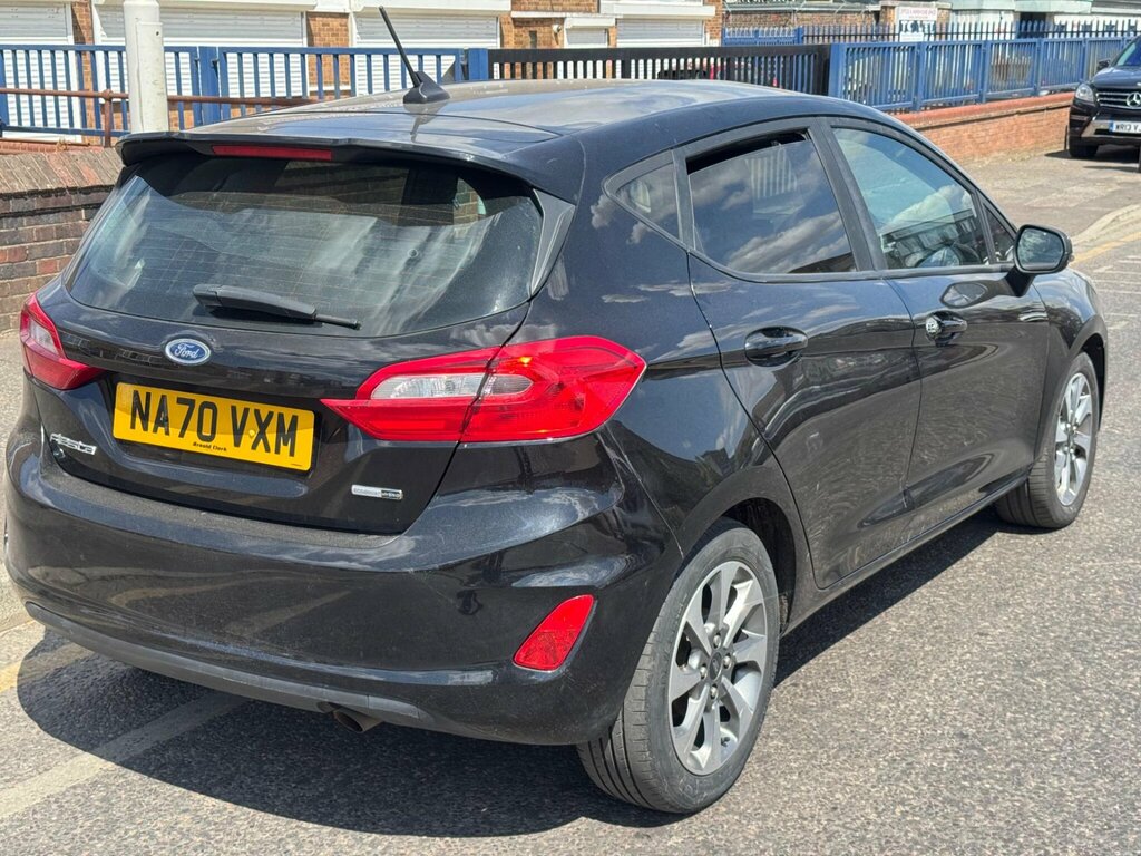 Ford Fiesta 1.0T Ecoboost Mhev Trend Euro 6 Ss NA70VXM Black #4