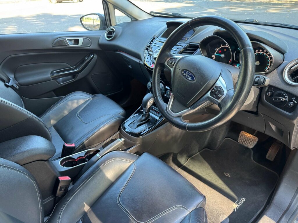 Ford Fiesta 1.0 Ecoboost 140 Zetec S Black Ek66atu Black #15