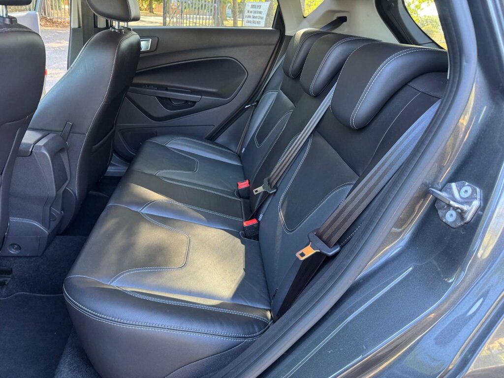 Ford Fiesta 1.0 Ecoboost 140 Zetec S Black Ek66atu Black #20
