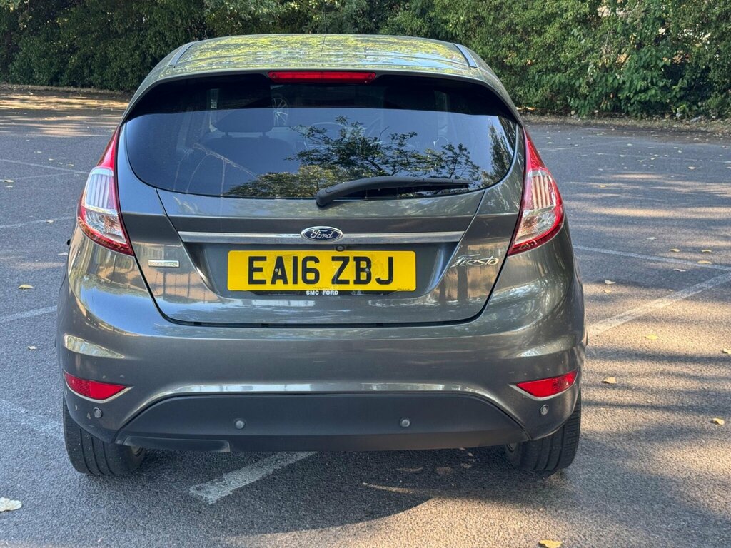 Ford Fiesta 1.0 Ecoboost 140 Zetec S Black Ek66atu Black #8