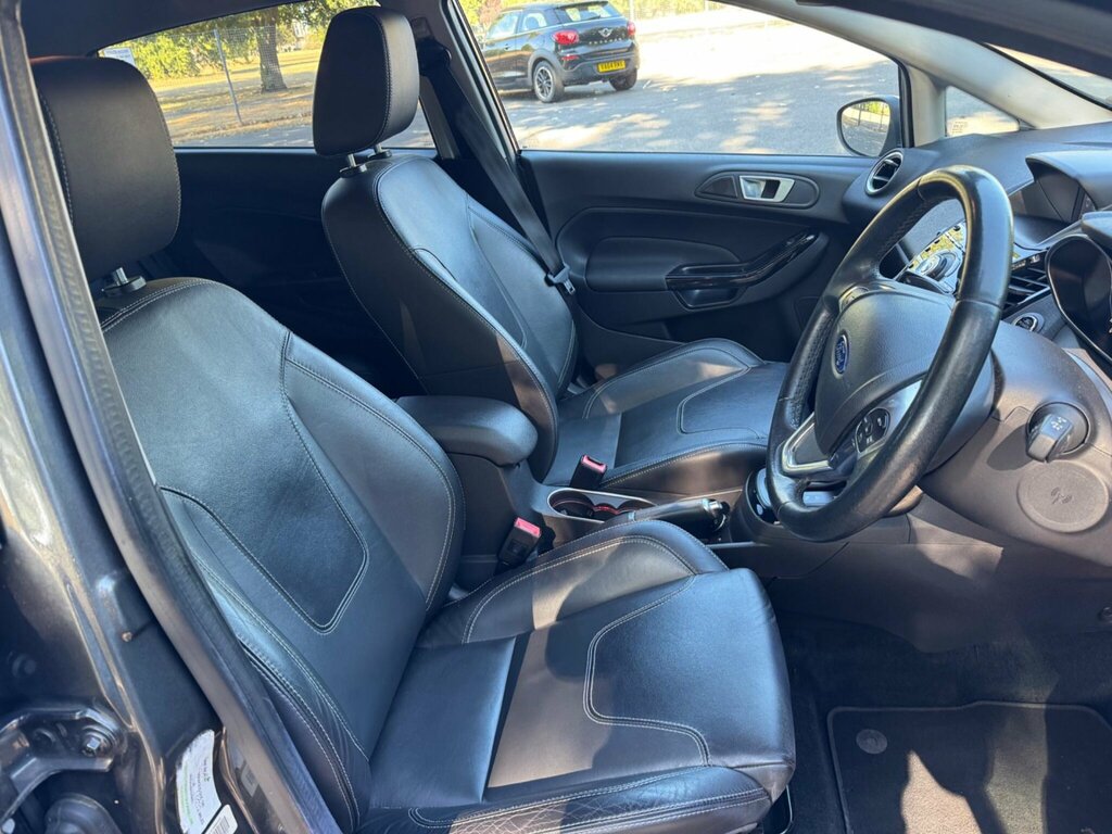 Ford Fiesta 1.0 Ecoboost 140 Zetec S Black Ek66atu Black #13