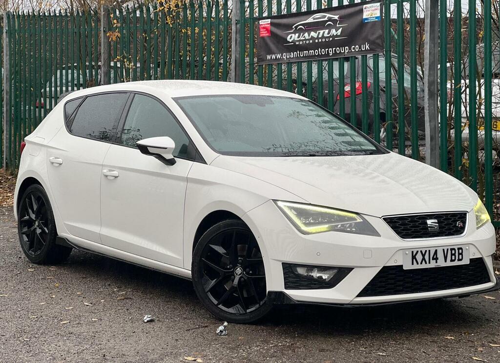 Seat Leon 2.0 Tdi Cr Fr Euro 5 Ss 201414 White