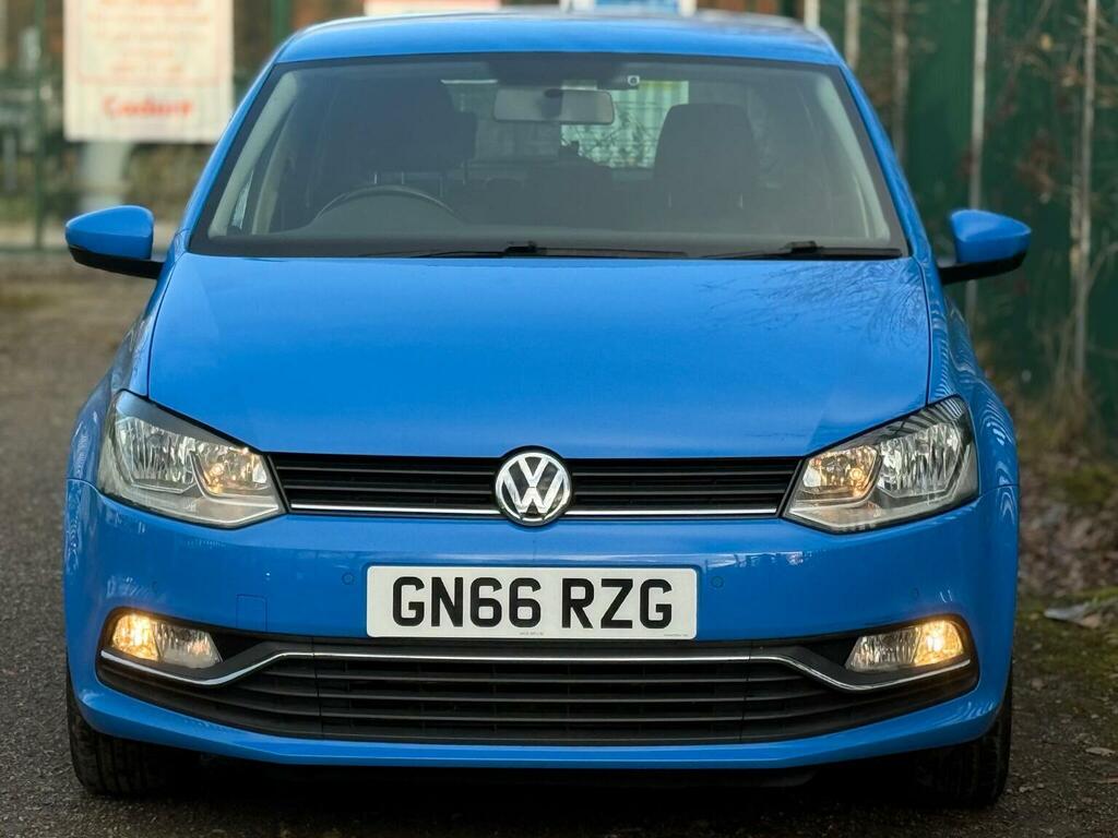 Volkswagen Polo 1.4 Tdi Bluemotion Tech Match Euro 6 Ss 20 GN66RZG Blue #4