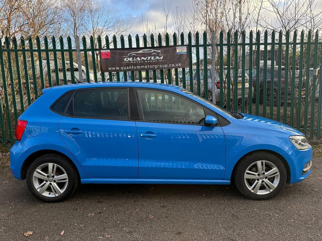 Volkswagen Polo 1.4 Tdi Bluemotion Tech Match Euro 6 Ss 20 GN66RZG Blue #5