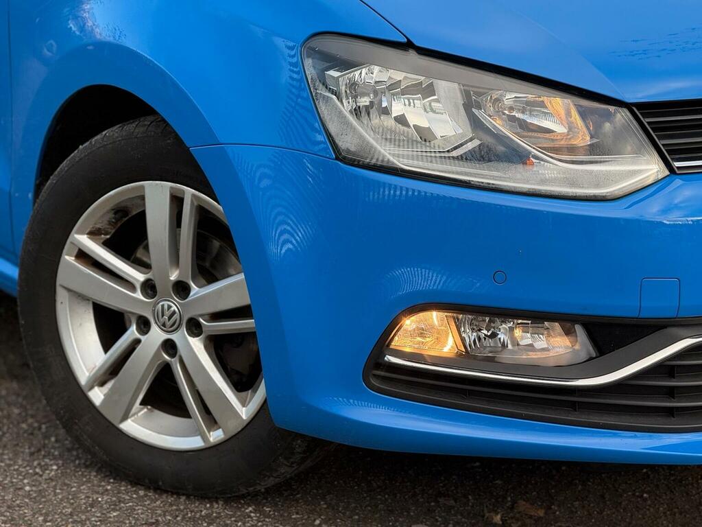 Volkswagen Polo 1.4 Tdi Bluemotion Tech Match Euro 6 Ss 20 GN66RZG Blue #3