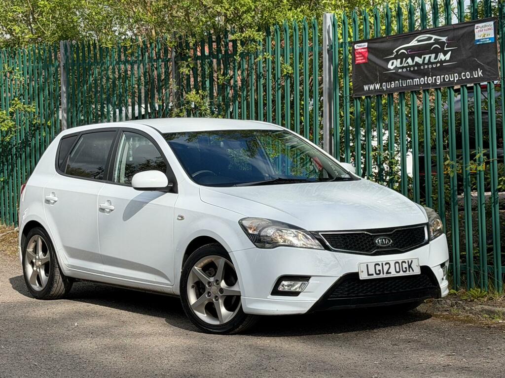 Kia Ceed 1.6 Crdi 3 Euro 5 201212 White