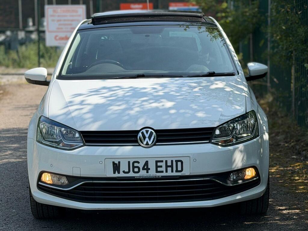 Volkswagen Polo 1.4 Tdi Bluemotion Tech Sel Euro 6 Ss White #5