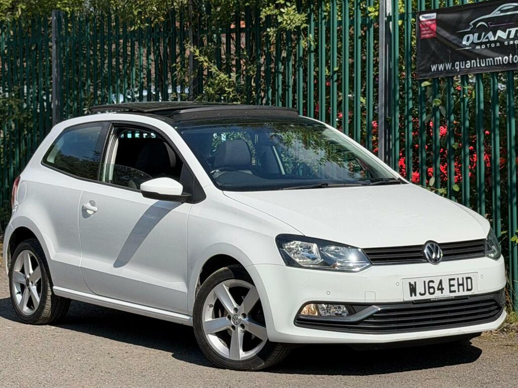 Volkswagen Polo 1.4 Tdi Bluemotion Tech Sel Euro 6 Ss White