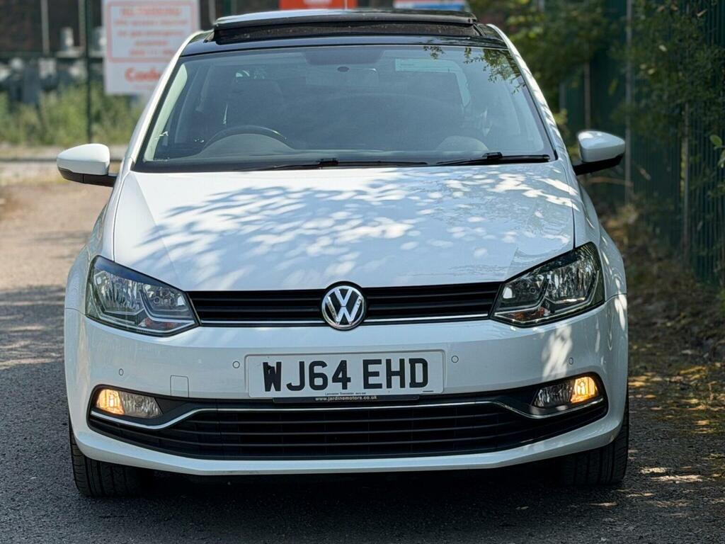 Volkswagen Polo 1.4 Tdi Bluemotion Tech Sel Euro 6 Ss White #4