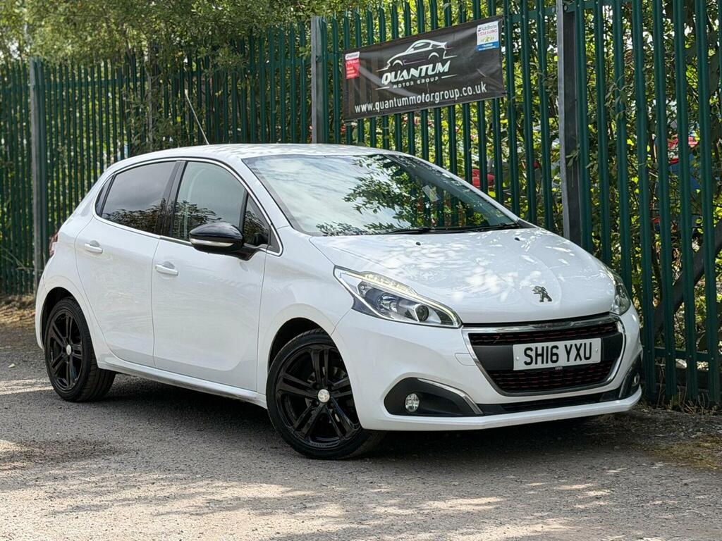 Peugeot 208 1.2 Puretech Gt Line Euro 6 Ss 201616 SH16YXU White