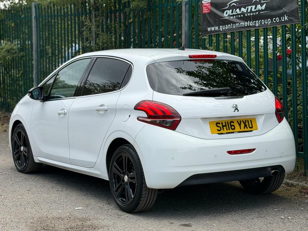 Peugeot 208 1.2 Puretech Gt Line Euro 6 Ss 201616 SH16YXU White #6